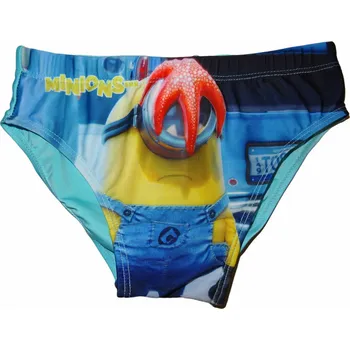 Chlapecké plavky Chlapecké modré plavky s Mimoněm 116