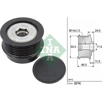 Předstihová spojka Schaeffler INA 535 0355 10