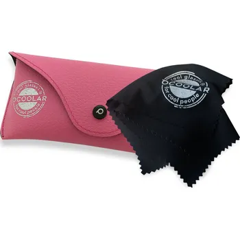 Pouzdro na brýle Pouzdro Ocoolar světle růžové