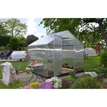 Skleník skleník LANITPLAST DOMIK 2,6x2 m PC 16 mm