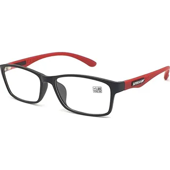 Brýle na čtení Dioptrické brýle CH8801 +3,50 black/red