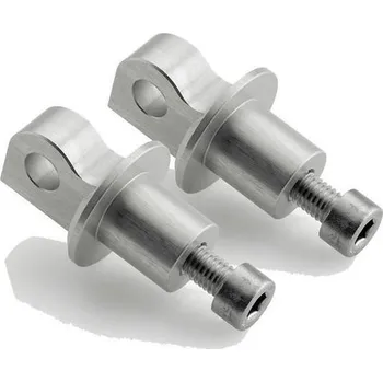 Adaptér RIZOMA pro stupačky řidiče pro motocykly HONDA Hornet 600/600 ABS, hliník (2ks) Velikost/Provedení: Hliník