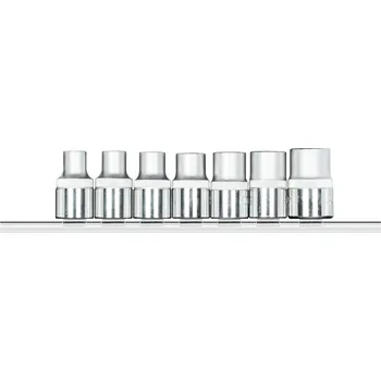 Gola hlavice GEDORE RED R61208007 Nástrčné hlavice 1/2" TX, na liště s držáky, 7 dílů R61208007 3300028