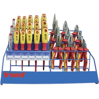 Triumf prodejní stojan - šroubováky a kleště VDE do 1000 V, 27 ks - 100-02737