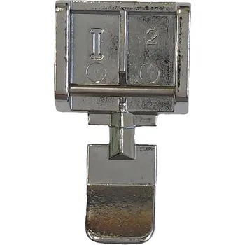 Příslušenství k šicímu stroji Kovová patka zipová oboustranná