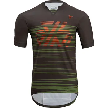 Pánské tričko Silvini Pánský cyklo dres Gallo MD2017 charcoal Velikost: L