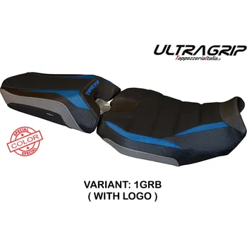 Moto sedlo TPZ Italia potah sedla Yamaha Tracer 900 (18-20) Nairobi special color ultragrip model potah sedla: bez loga 2WHG (white-grey)