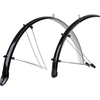 Blatník na kolo Sada blatníků PRO-T treking plast se zástěrkou černá uchycení OR-Type