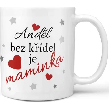 Hrnek 330 ml - Anděl bez křídel je maminka