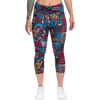 Dámské legíny legíny Meatfly Edna - Dancing Earth S