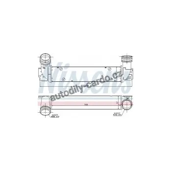 Chladič motoru Chladič turba NISSENS 96551