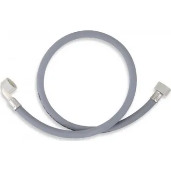 Hadice pračková napouštěcí s kolenem 300 cm šedá PNK/300