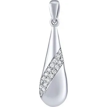Přívěsek Stříbrný přívěsek Quilla s Brilliance Zirconia FW15230P