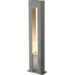 SLV 231420 Arrock Arc, venkovní sloupek z žuly sůl/pepř, 1x35W, výška 70,5cm, IP44