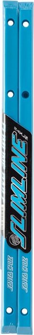 SANTA CRUZ slide lišty - Slimline Rails Cyan (123571)