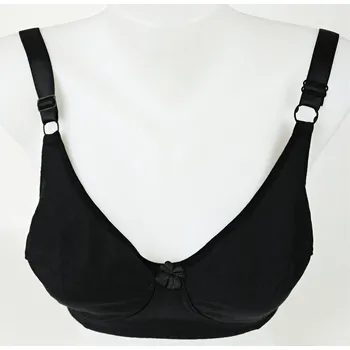 Podprsenka DIANA Nevyztužená podprsenka bez kostic černá vz. 036 Velikost: 105/D