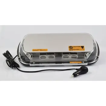 Maják Svítilna varovná plochá na střechu 12/24V SM867AS