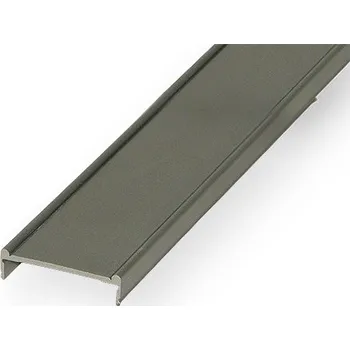 Nábytkové kování ALUPROFIL ALUPROFIL- krycí profil šířka 75 mm Barva: hliník, Délka: 1,7 m
