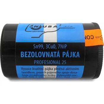 Páječka Pájecí cín Sn99, 3Cu0, 7NiP - 25 g