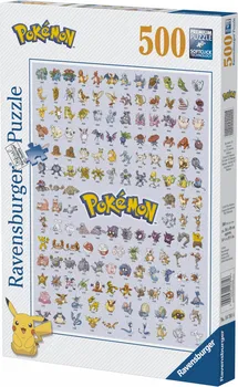 puzzle Ravensburger Pokémon prvních 151 druhů 500 dílků