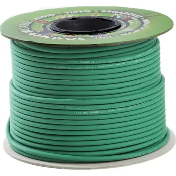 Příslušenství ke zvukové technice Sommer Cable STAGE 22 Highflex 200-0004 - mikrofonní kabel zelený