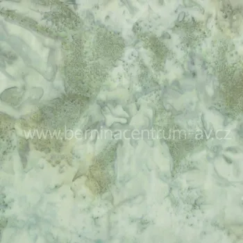 Hoffman 3018-227 bali batika zelená bavlněná látka patchwork