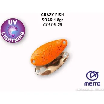 Umělá nástraha Plandavka Crazy Fish Soar 20mm 0,9g color 28
