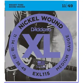 Strunný nástroj D´ADDARIO EXL 115