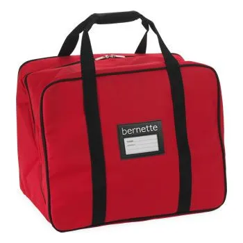 Příslušenství k šicímu stroji Taška Bernina na šicí stroje Bernette a Bernina červená polstrovaná