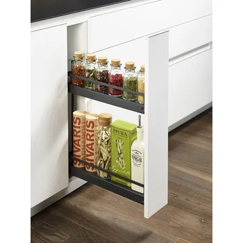 Nábytkové kování KESSEBÖHMER - výsuvný koš Arena Style 150 mm antracit