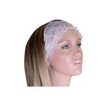 Čelenka Kosmetická čelenka bílá 100 ks/bal