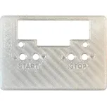 LaskaKit krabička pro digitální termostat W1401 Čirá