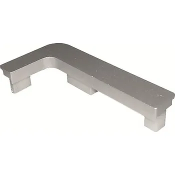 LED osvětlení - Koncovka k profilu J černá