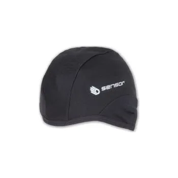 Čepice SENSOR ČEPICE WIND BARIER černá L; Černá čepice