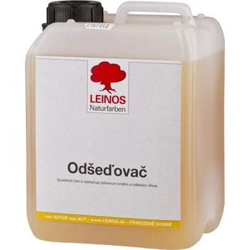 Olej na dřevo LEINOS 940 Odšeďovač dřeva (2,5L) čistí zašedlé dřevěné terasy, fasády, zahradní nábytek