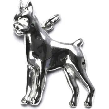 Přívěsek Stříbrný přívěsek pes boxer