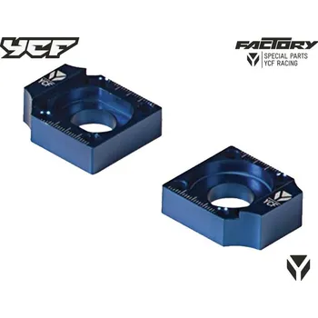 Řetěz na kolo Napínák řetězu pitbike YCF Barva: Modrá