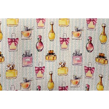 Dárková taška Balicí dárkový papír - parfémy - 2m x 70 cm