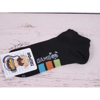 Ponožky TREPON BODEN ČERNÉ bambusové nízké kotníkové velikosti ponožek: 24-25 ( EUR vel. 37-38)