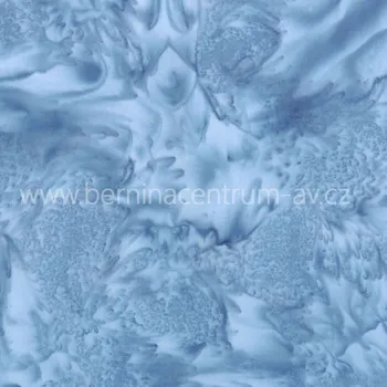 Hoffman 3018-421 bali batika modrá bavlněná látka patchwork