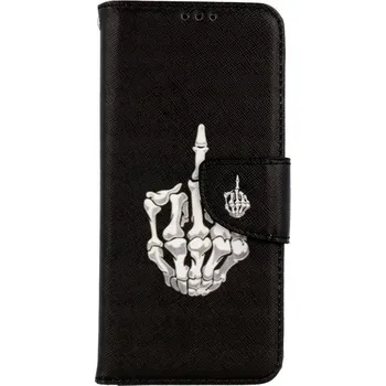 Pouzdro na mobilní telefon Pouzdro Vivo V23 5G knížkové Kostlivec (kryt neboli obal na Vivo V23 5G)