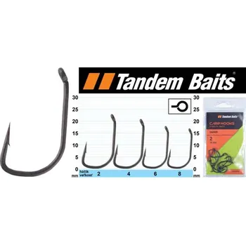 Rybářský háček Tandem Baits Kaprový háček Stealth - Gamer - 10ks Varianta: vel. 8, 10ks