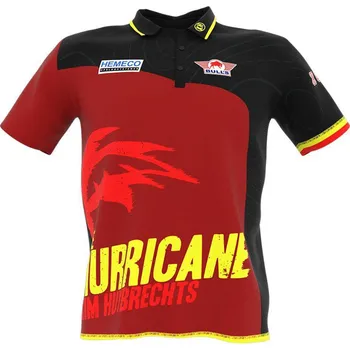 Pánské tričko Bulls Tričko Kim Huybrechts Matchshirt Black/Red Velikost: XXL