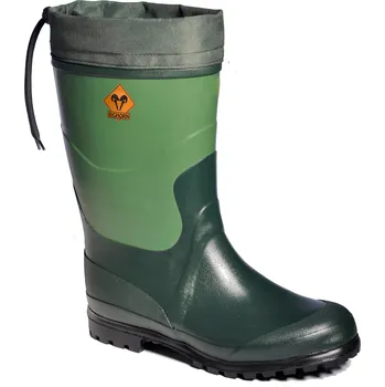 Dámské holínky Dámské stahovací zateplené neoprénové holínky Bighorn VERMONT NEO 3149 zelené Velikost: 41