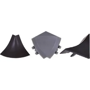 Stavební profil REHAU TL15B vnější roh 90° šedý