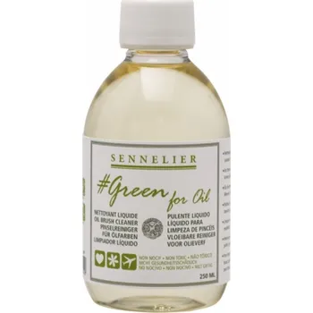 Umělecký štětec Sennelier Green for Oil - Brush Cleaner 100 ml
