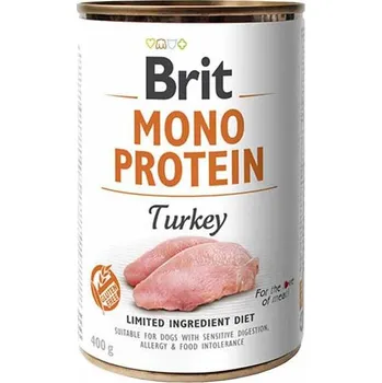 Brit Mono Protein - Turkey konzerva 6x 400 g