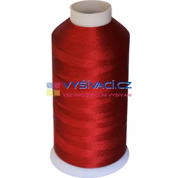 Nit vysivaci.cz vyšívací nitě červená C547 návin 5000 metrů viskóza návin: 1 kón návin 5000m 115,- Kč s DPH za kón při nákupu balení 12 kusů