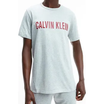 Pánské tričko Pánské tričko Calvin Klein NM1959 L Sv. šedá
