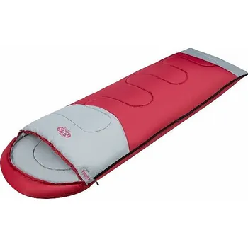 Spacák Prodloužený spací pytel NILS Camp NC2008 bordó/šedý